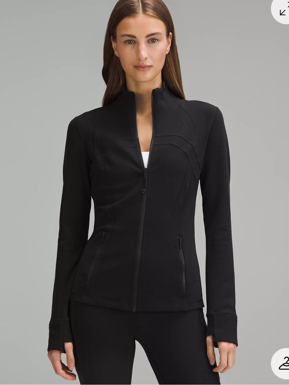 Lululemon Luon Define Jacket Sz 2 NWT With Blue Lion